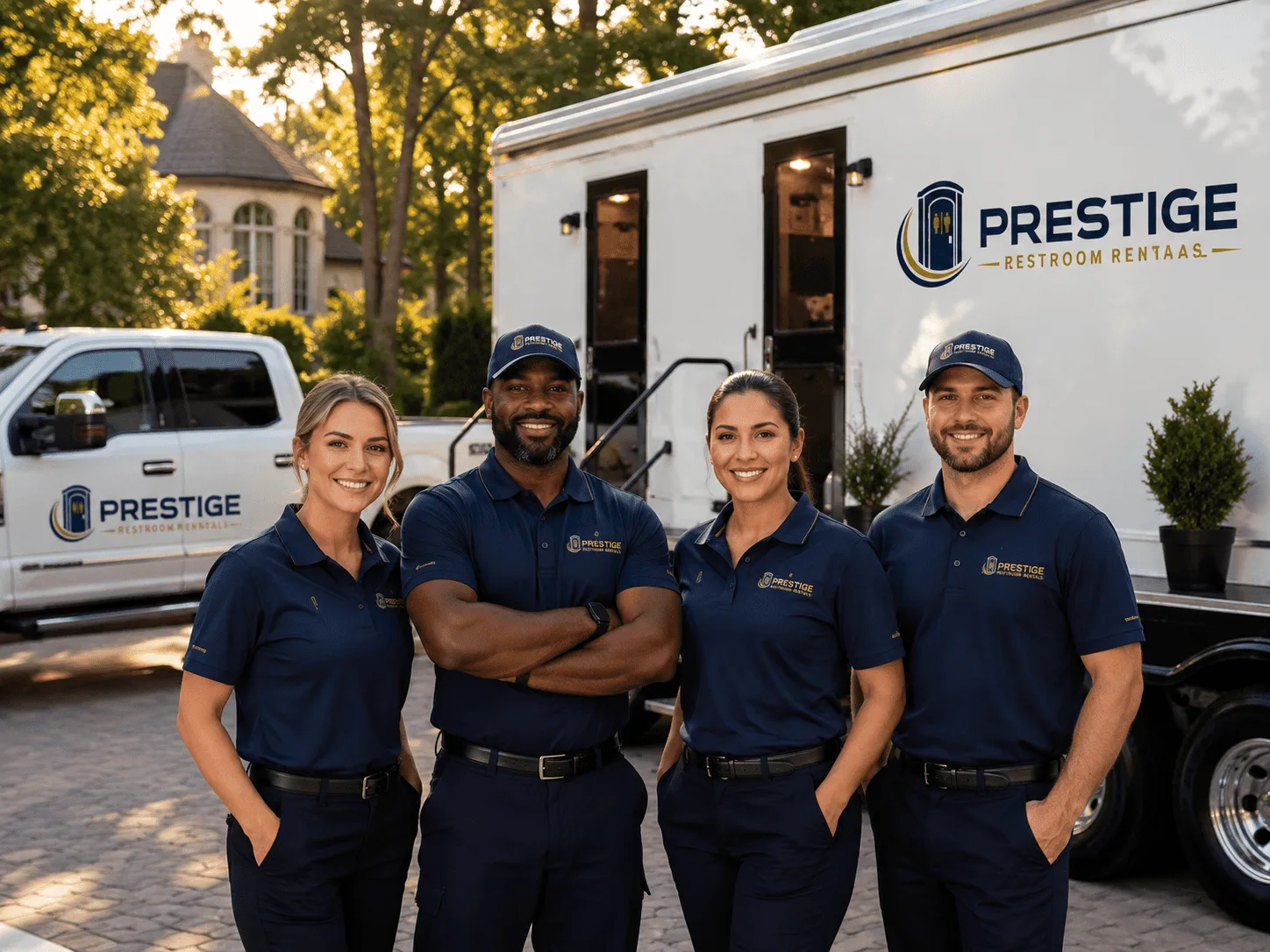Trusted Luxury Portable Restrooms company in Brocton, IL